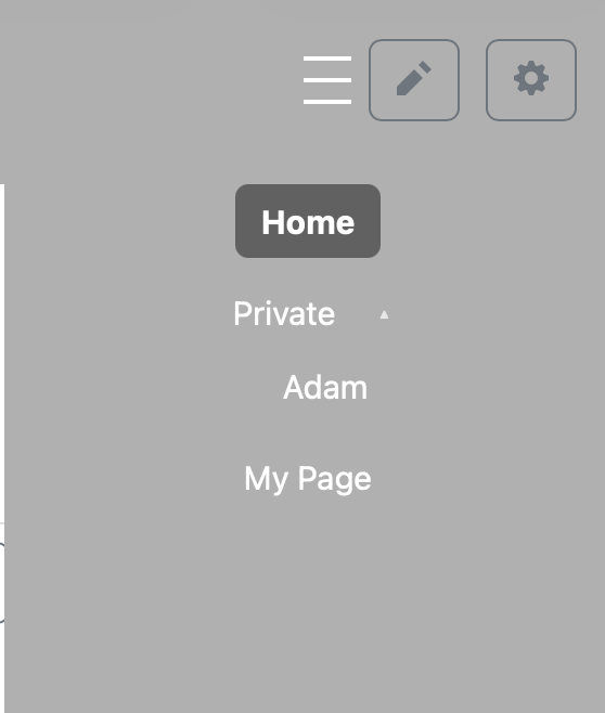 Theme Burger Ansicht